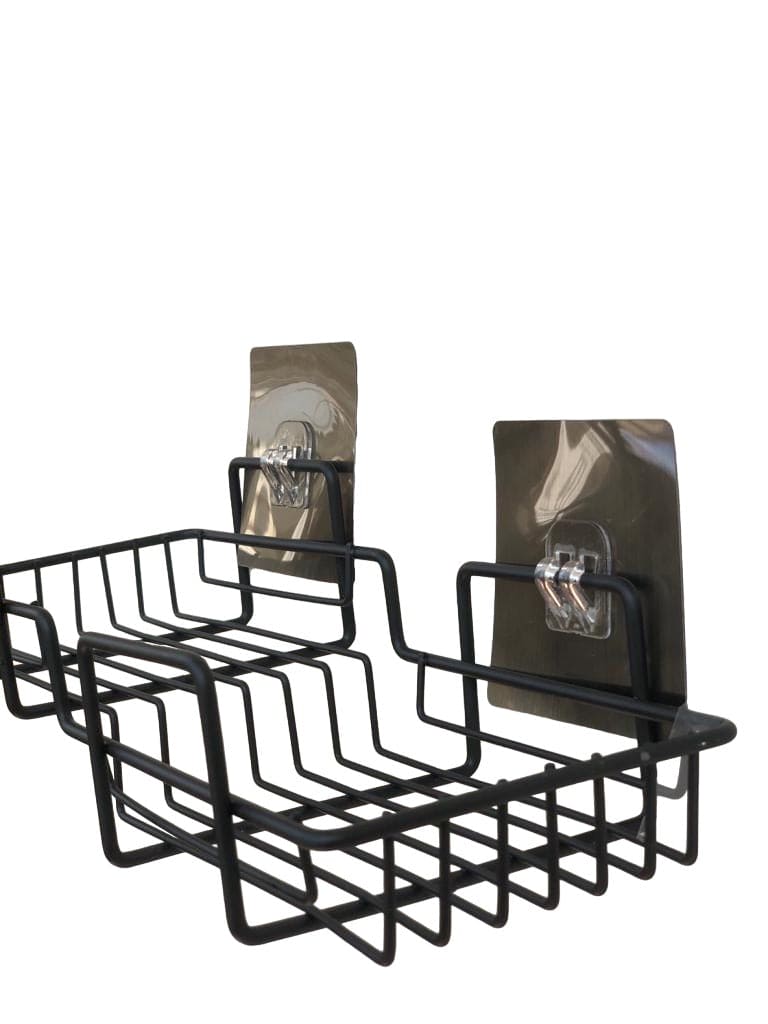 2 Step Shower Basket Shelf, Shampoo Holder Storage Rack, Wall-mounted Stainless Steel Bathroom Shelf, Free Punch Condiment Storage Basket, Kitchen Bathroom Storage Organizer 2 Step Shower Basket Shelf, Shampoo Holder Storage Rack, Wall-mounted Stainless Steel Bathroom Shelf, Free Punch Condiment Storage Basket, Kitchen Bathroom Storage Organizer